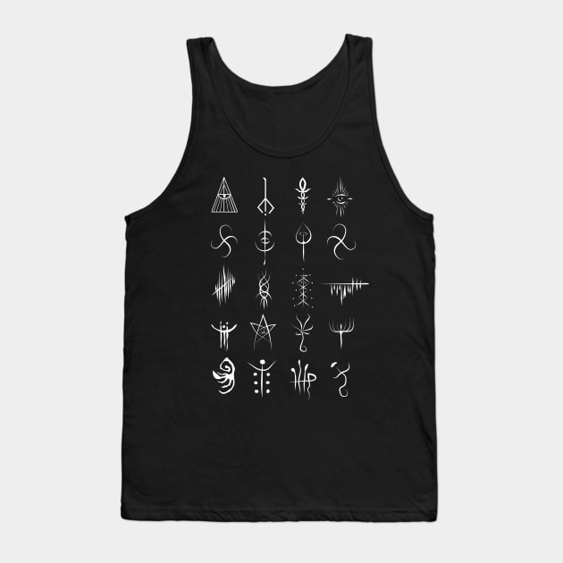 Bloodborne caryll runes Tank Top by DigitalCleo